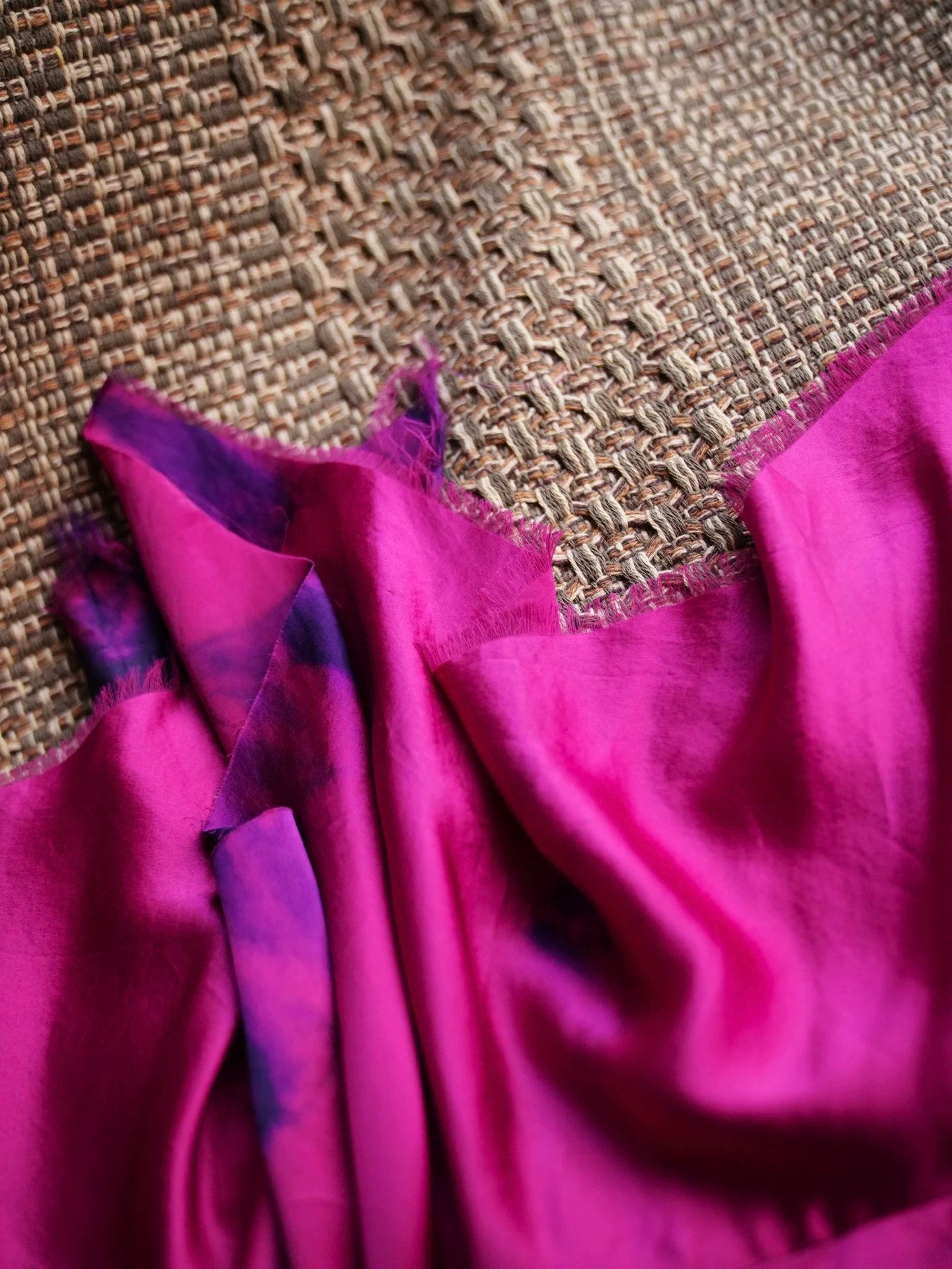 Unknown London UK Indie Silk Tie-Dye Irregular Hem Cami Dress XS/S Size XS / US 0-2 / IT 36-38 - 6 Thumbnail