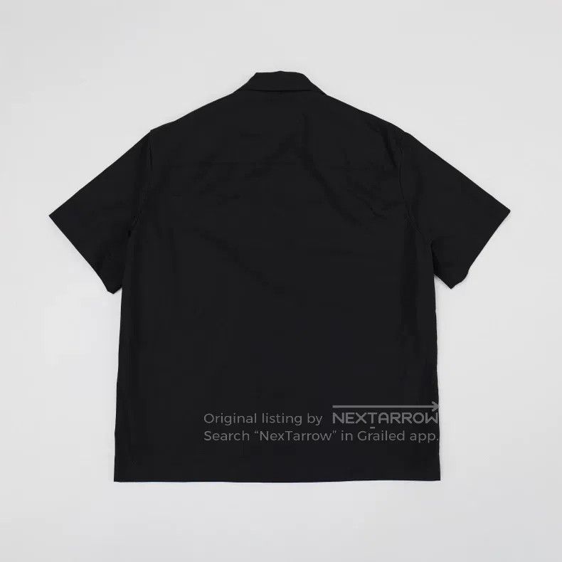 Jil Sander Jil Sander size 39 Men's Black Short Sleeve Shirthirt Size US XXS / EU 40 - 2 Thumbnail