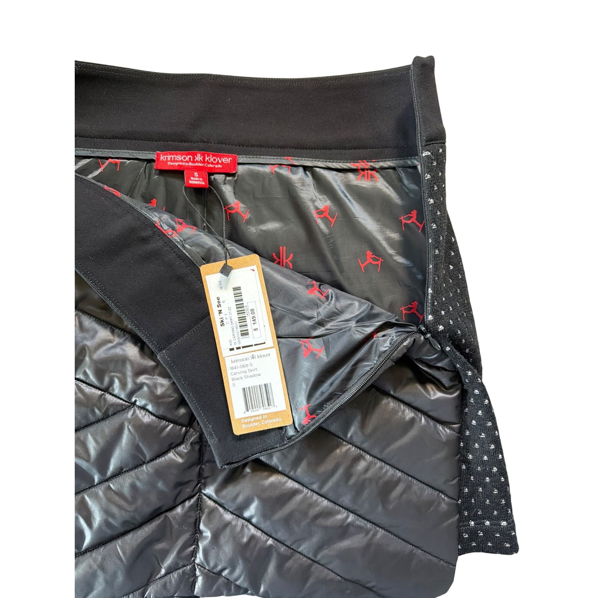 Other NWT Krimson Klover Carving Skirt W’s Small Black Insulated S Size 28" / US 6 / IT 42 - 12 Thumbnail