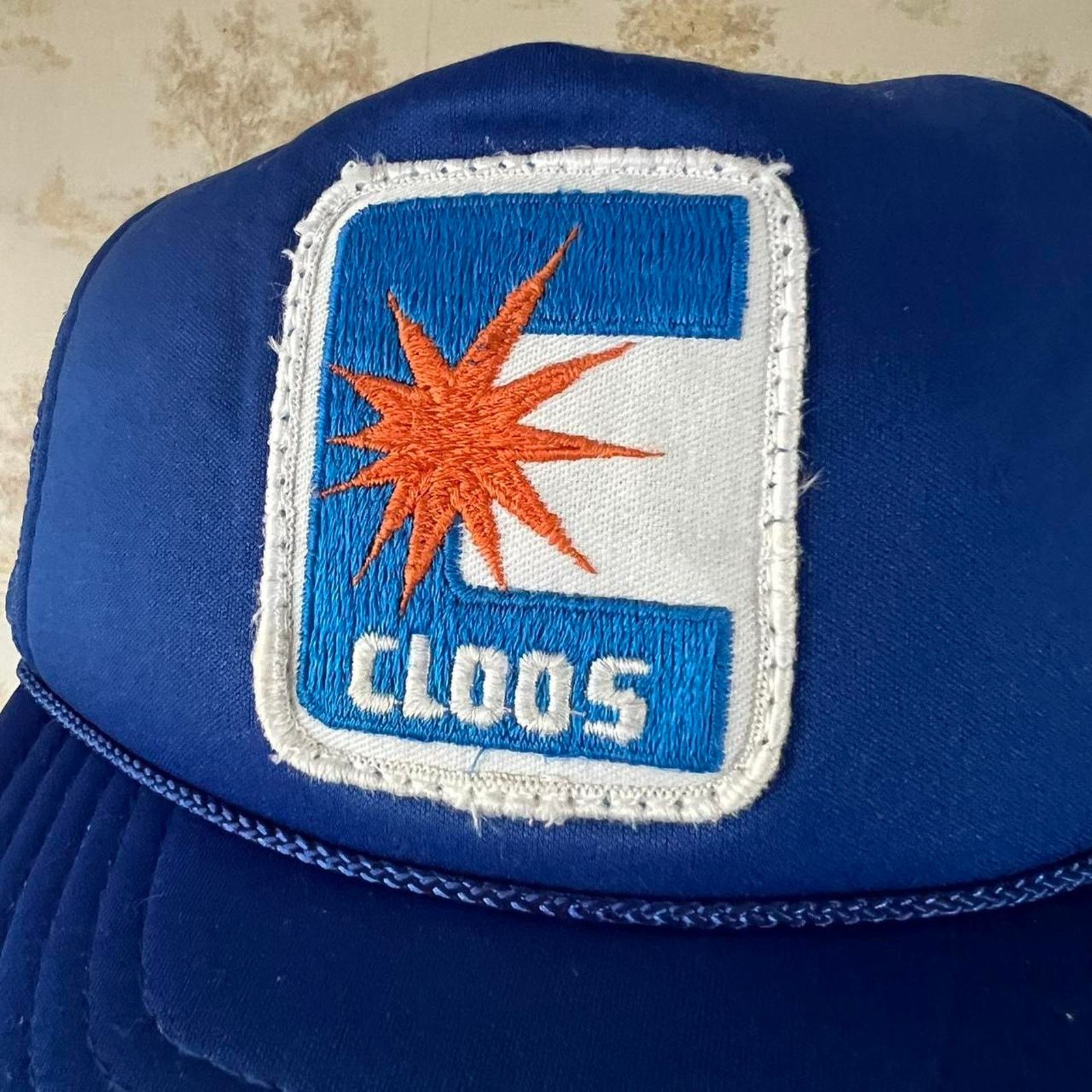 Vintage Vintage 80s Cloos Welding Hat | Foam Trucker Snapback | OSFA Size ONE SIZE - 3 Thumbnail