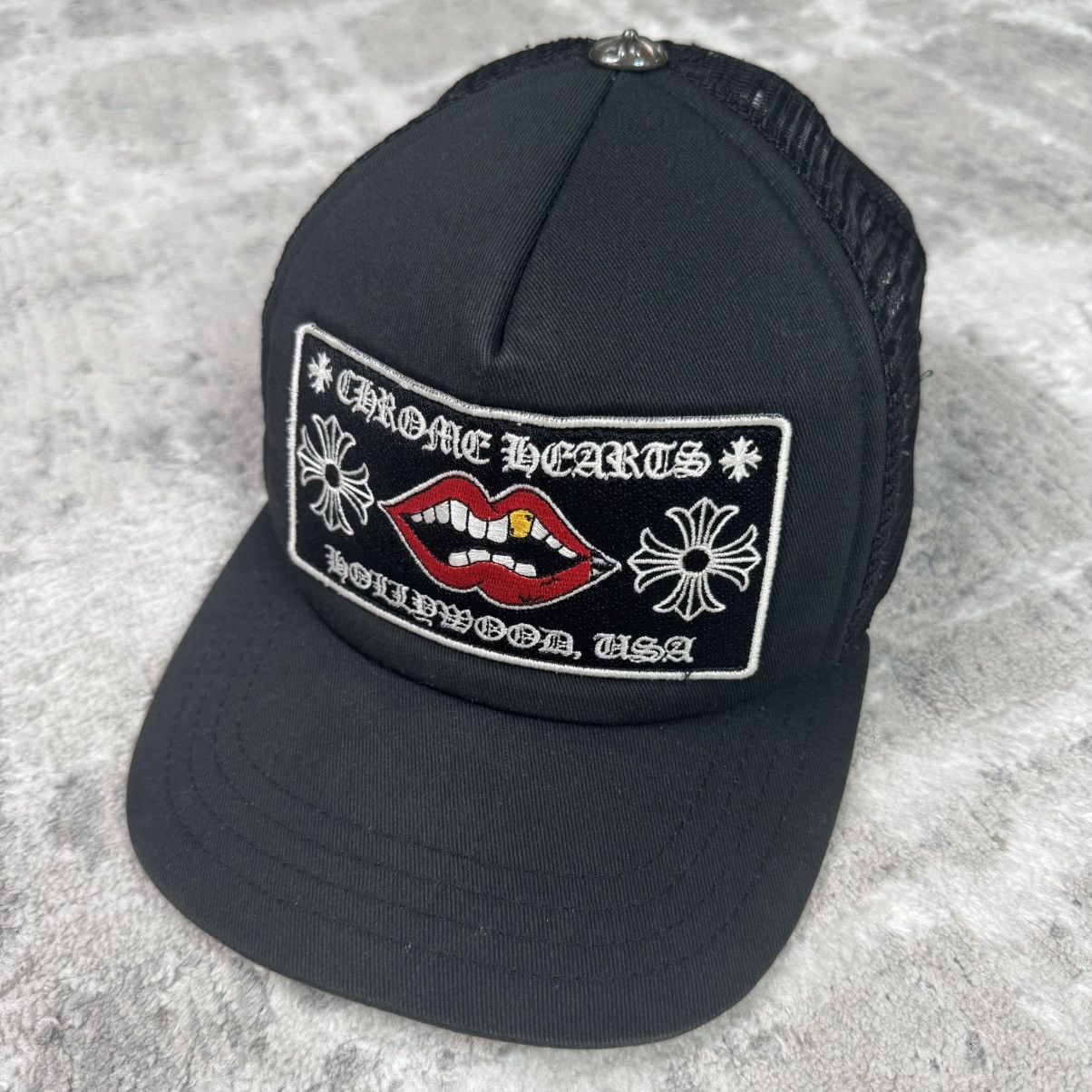 Chrome Hearts Matty boy chomper trucker hat Size ONE SIZE - 2 Thumbnail