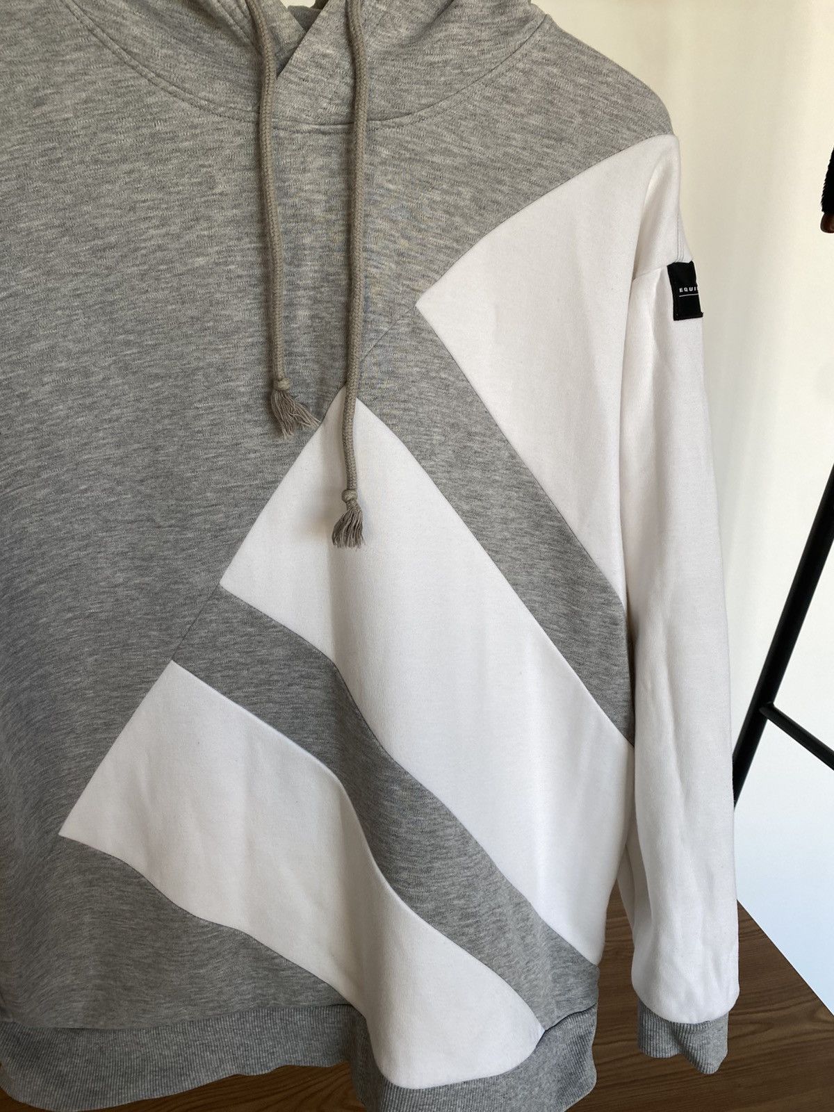 Adidas Adidas Equipment Grey/White Hoodie Size US M / EU 48-50 / 2 - 2 Thumbnail