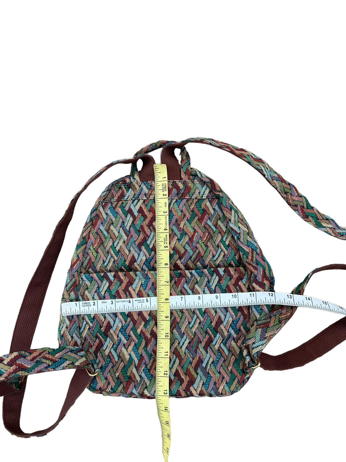 Vintage Vintage Yamatoya Ravi Ravi Japan Jacquard Backpack Bag Size ONE SIZE - 25 Thumbnail