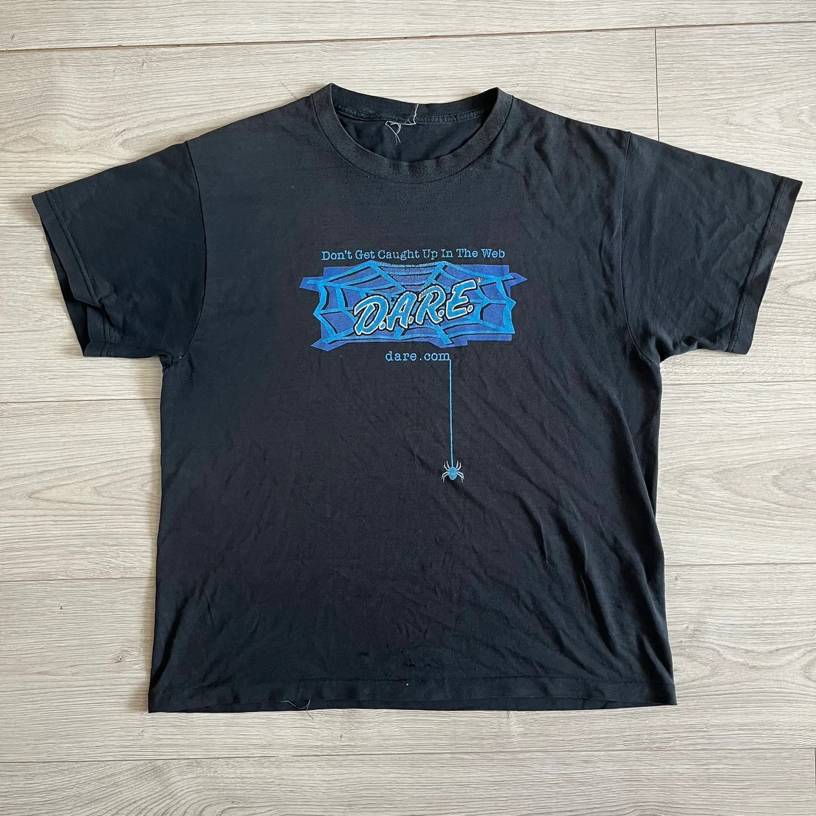 D.A.R.E D.A.R.E Blue Web Tee Size US M / EU 48-50 / 2 - 1 Thumbnail