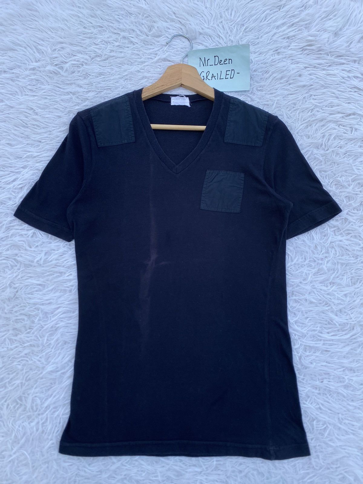 Helmut Lang Rare Vintage Helmut Lang Produce 1998 Pocket Tshirt Size US XS / EU 42 / 0 - 2 Thumbnail