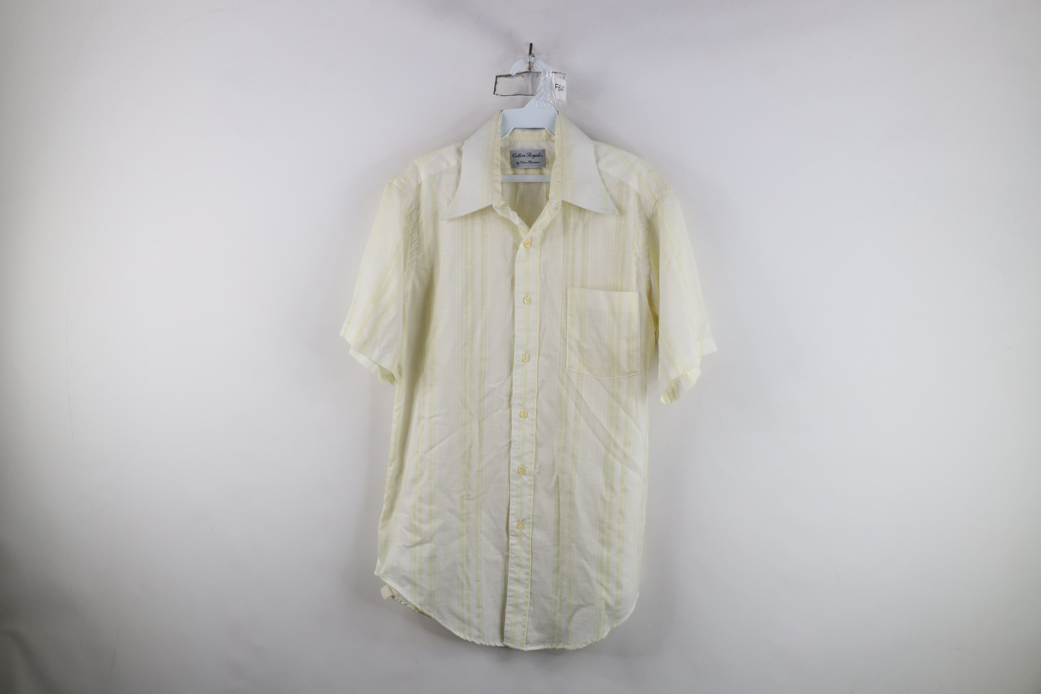 Vintage Vintage 70s Streetwear Short Sleeve Collared Button Shirt Size US M / EU 48-50 / 2 - 1 Thumbnail