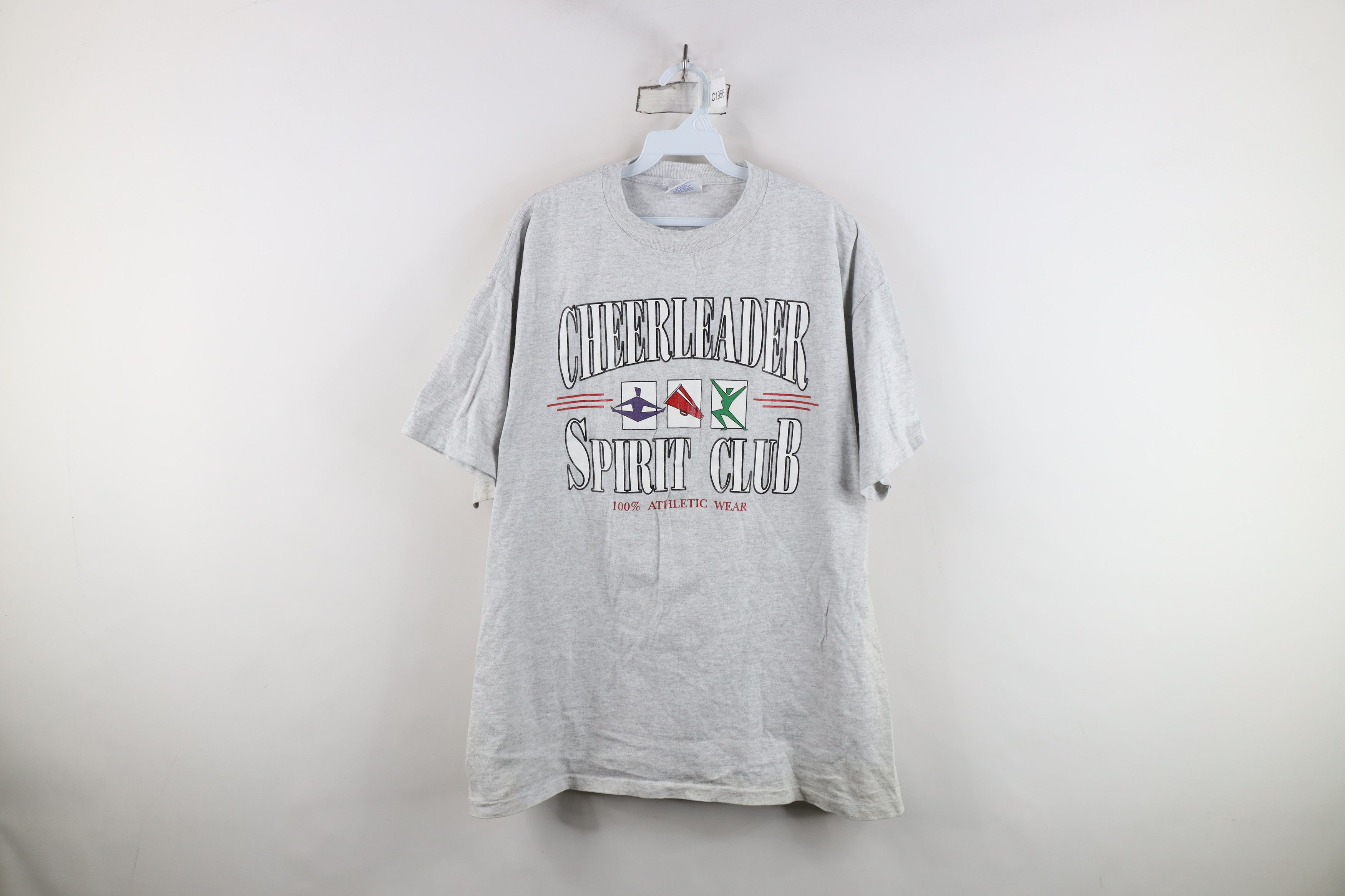 Vintage Vintage 90s Streetwear Cheerleader Spirit Club T-Shirt USA Size XL / US 12-14 / IT 48-50 - 1 Thumbnail