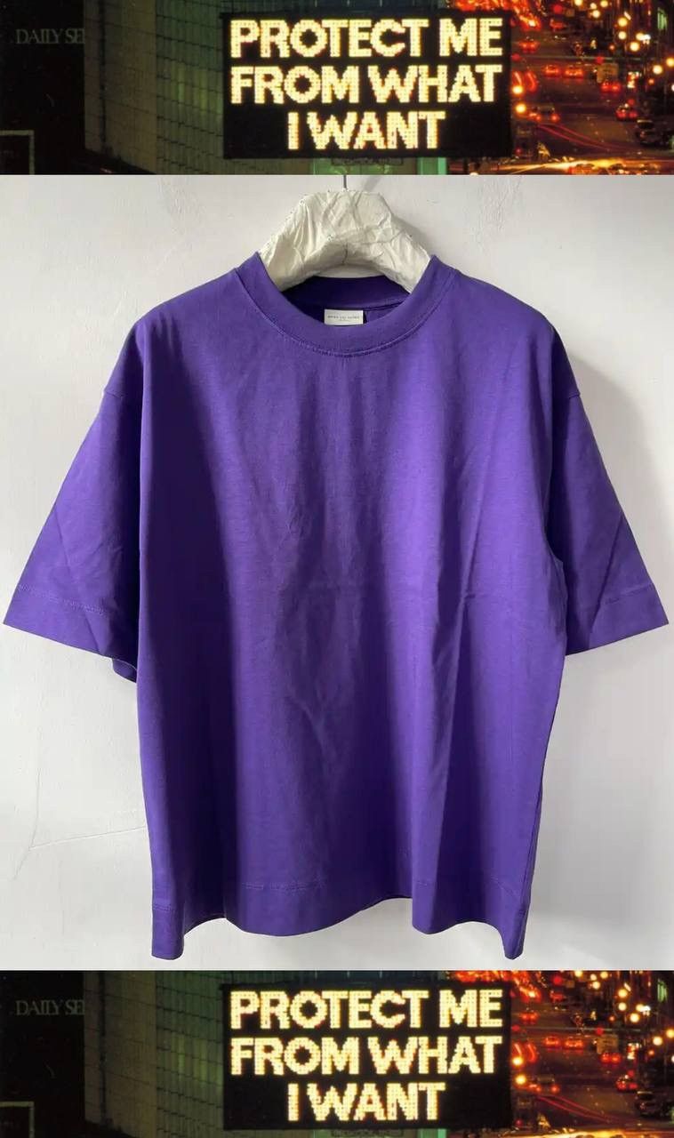 Dries Van Noten Purple Hub T-Shirt Size US M / EU 48-50 / 2 - 1 Thumbnail