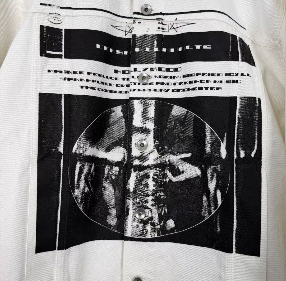 Rick Owens Rick Owens Button Pattern Printed Jacket J42 Size US XS / EU 42 / 0 - 5 Thumbnail