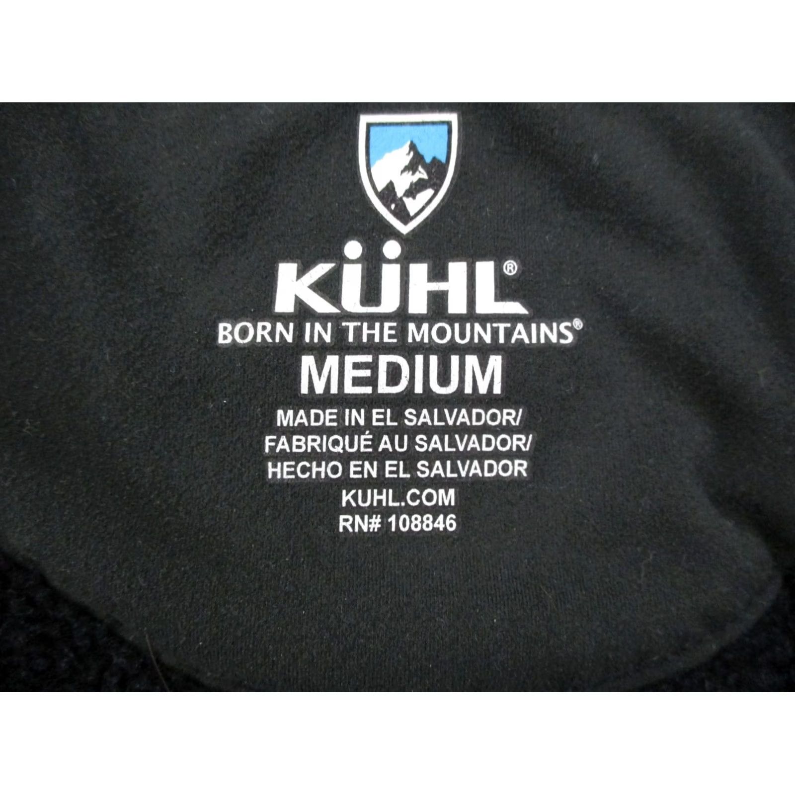 Layer 8 Kuhl Jacket Mens M Blue Acrylic Active Lightweight Hiking Camping Base Layer Jacket Size M / US 6-8 / IT 42-44 - 7 Thumbnail