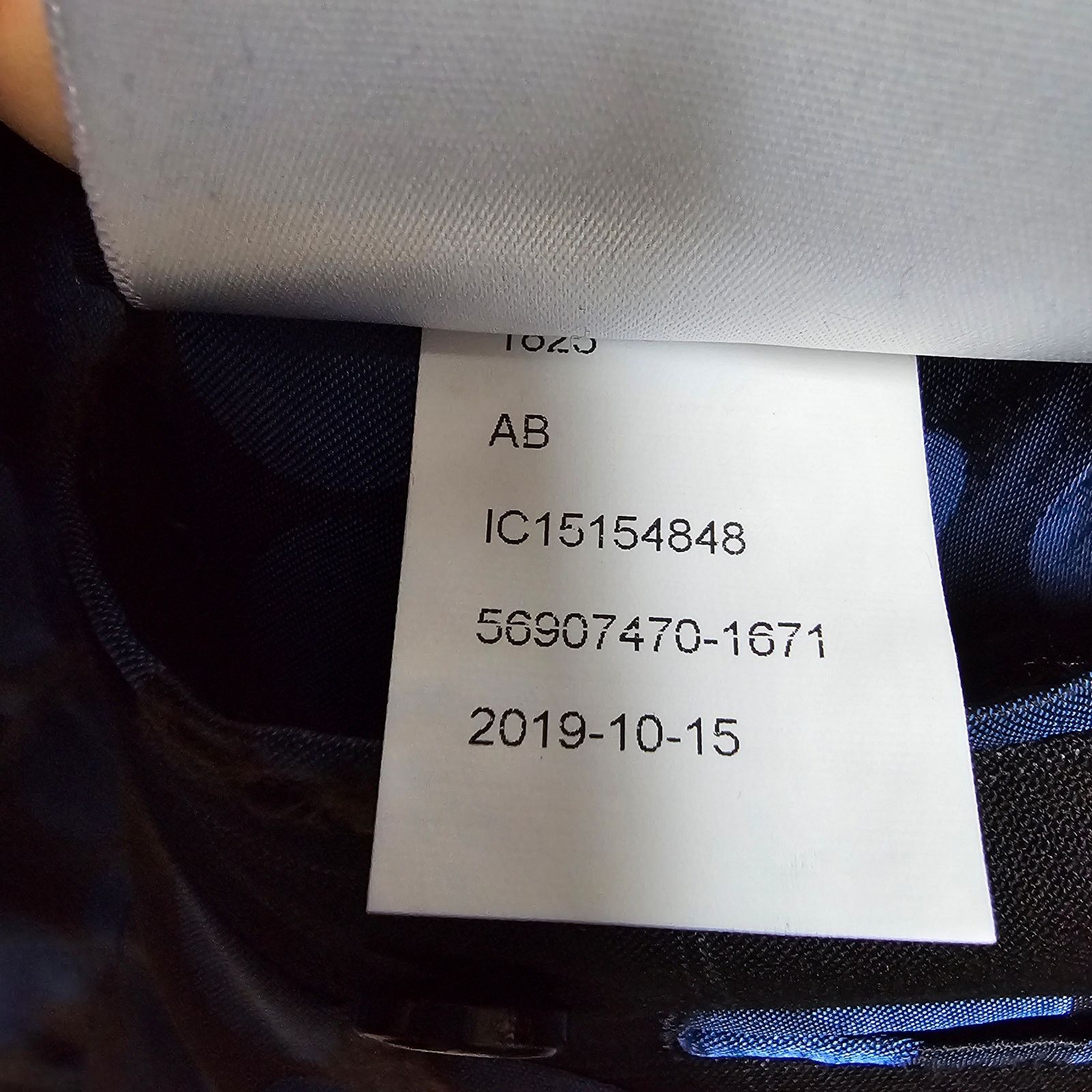 Indochino Indochino Blazer Black Windowpane Blue Circle Lining Sz 38R Size 38R - 9 Thumbnail