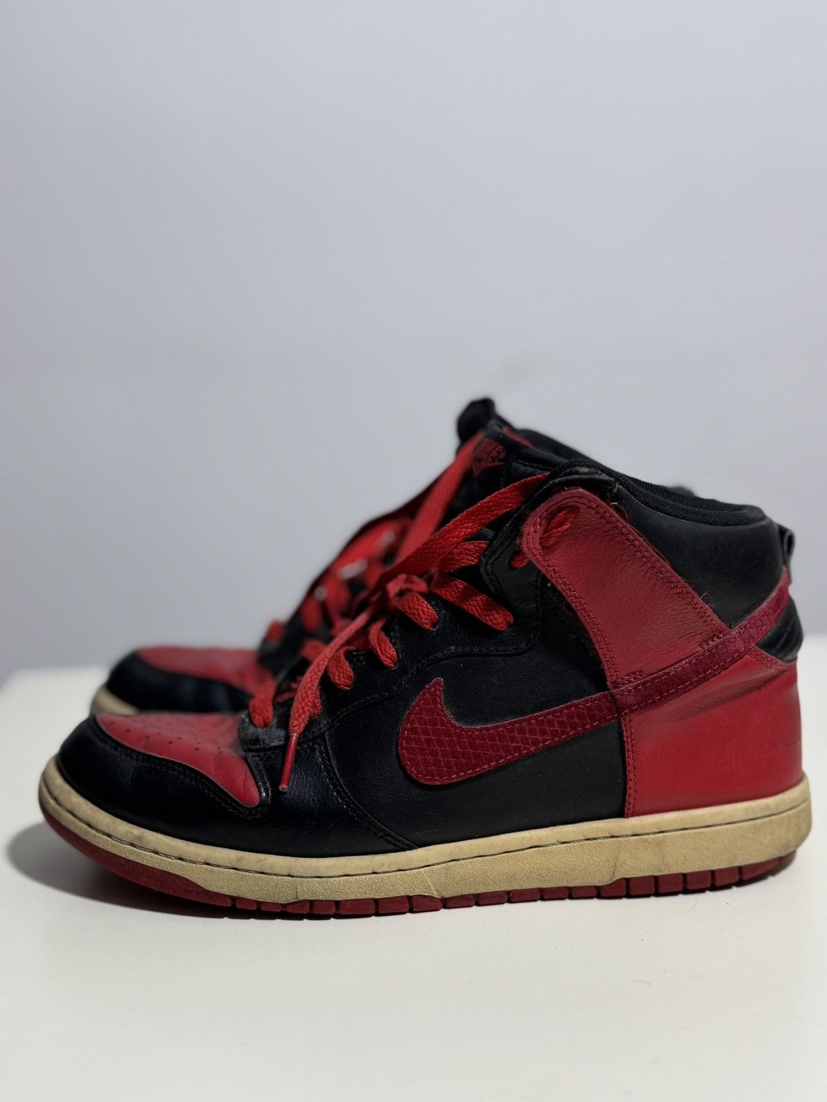 Nike 2012 Nike Dunk High J-Pack Bred Size 9.5 US Size US 9.5 / EU 42-43 - 4 Thumbnail