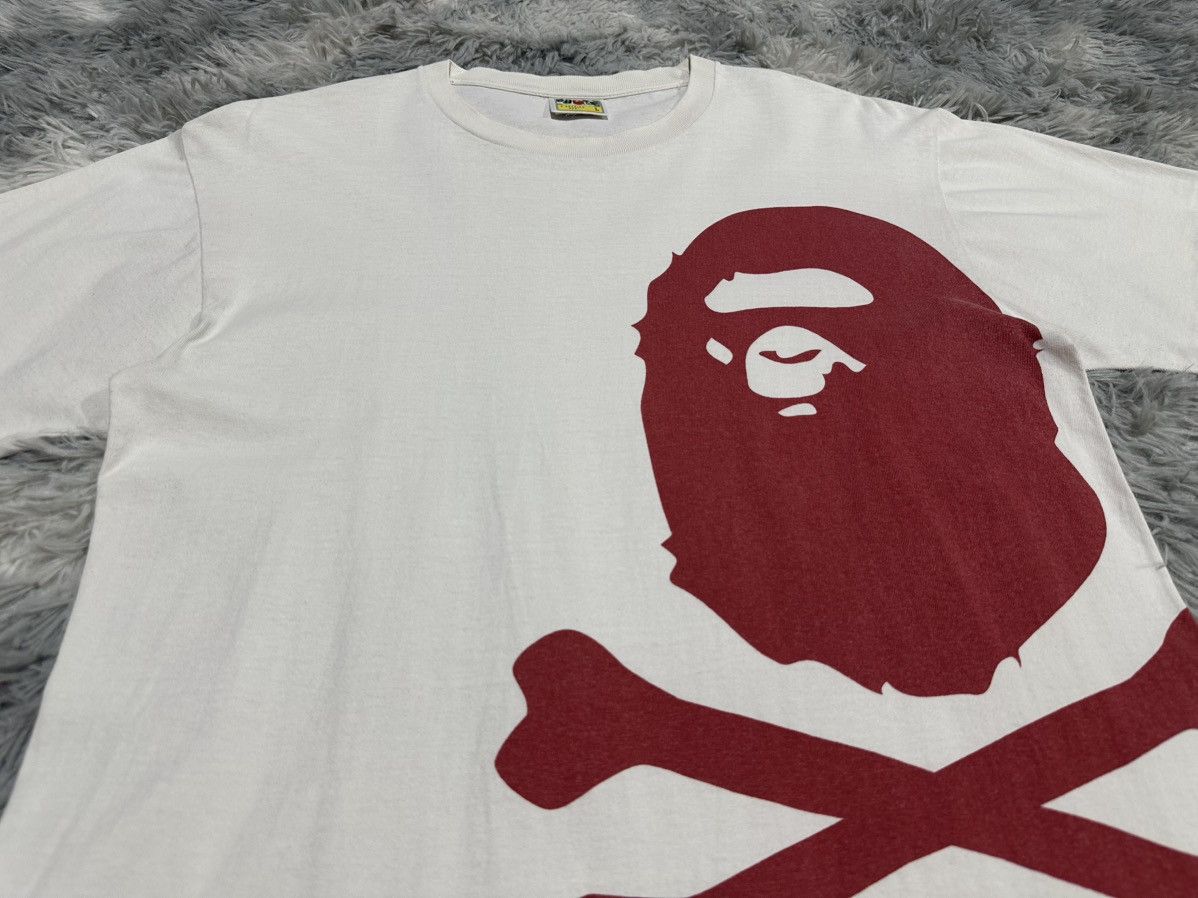 Bape 🔥Bape Shirt Crossbones Pigment Print Size US L / EU 52-54 / 3 - 3 Thumbnail