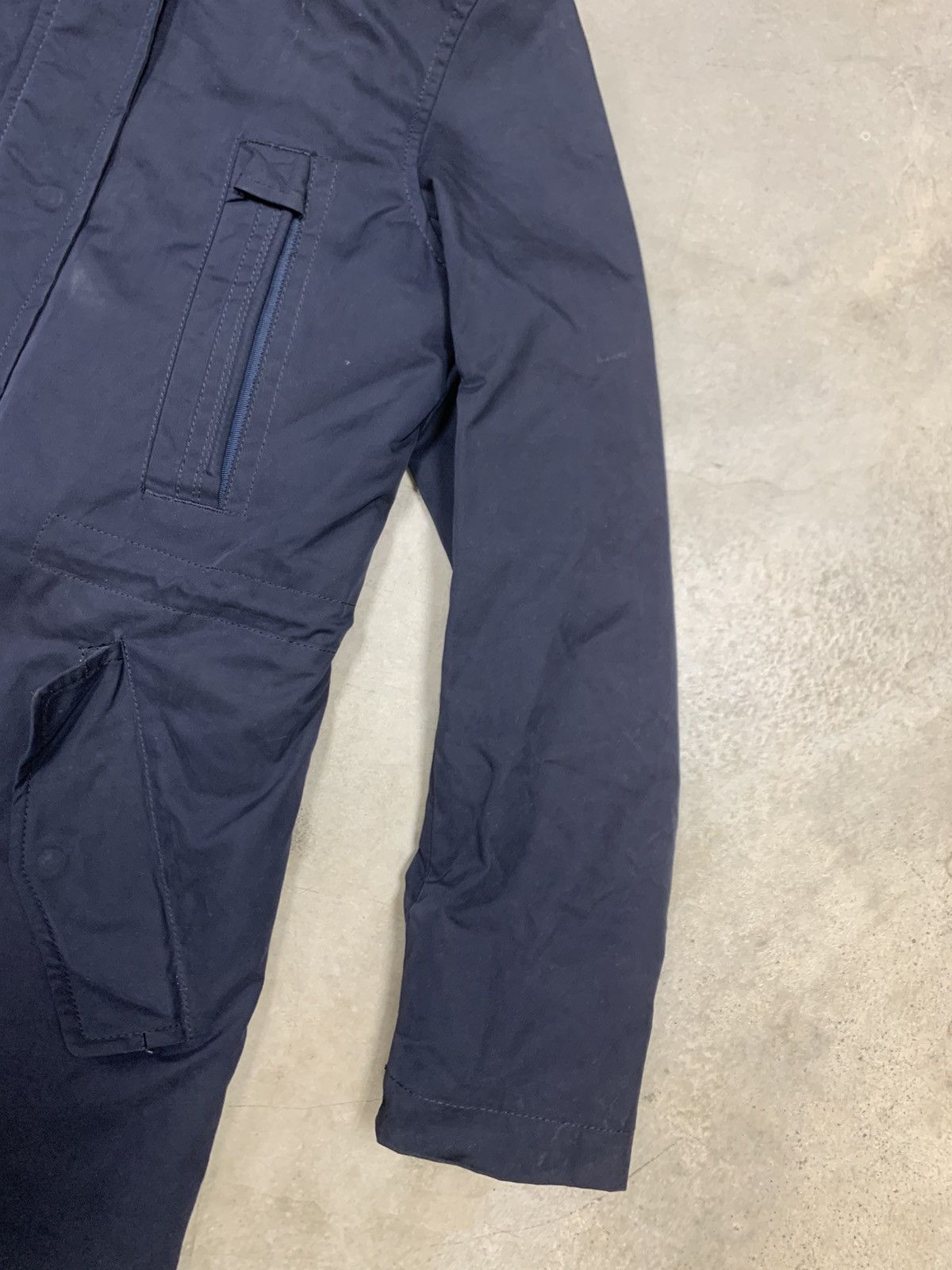 Yohji Yamamoto Vintage INED Depuis 1992 Faux Fur Hooded Jacket Size US S / EU 44-46 / 1 - 6 Thumbnail