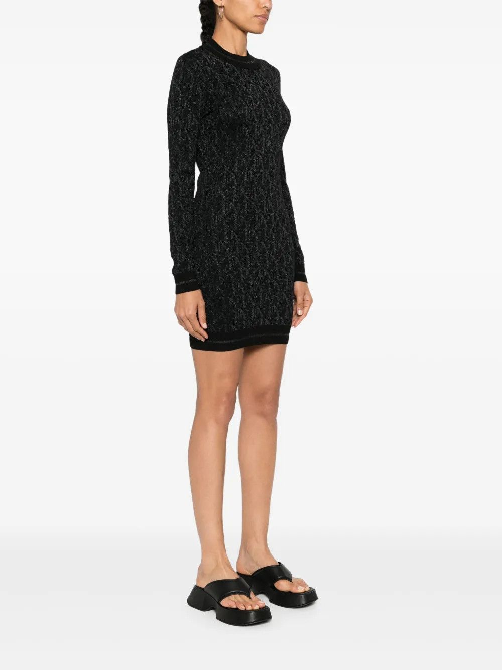 o1y1125 Mini Dress in Black