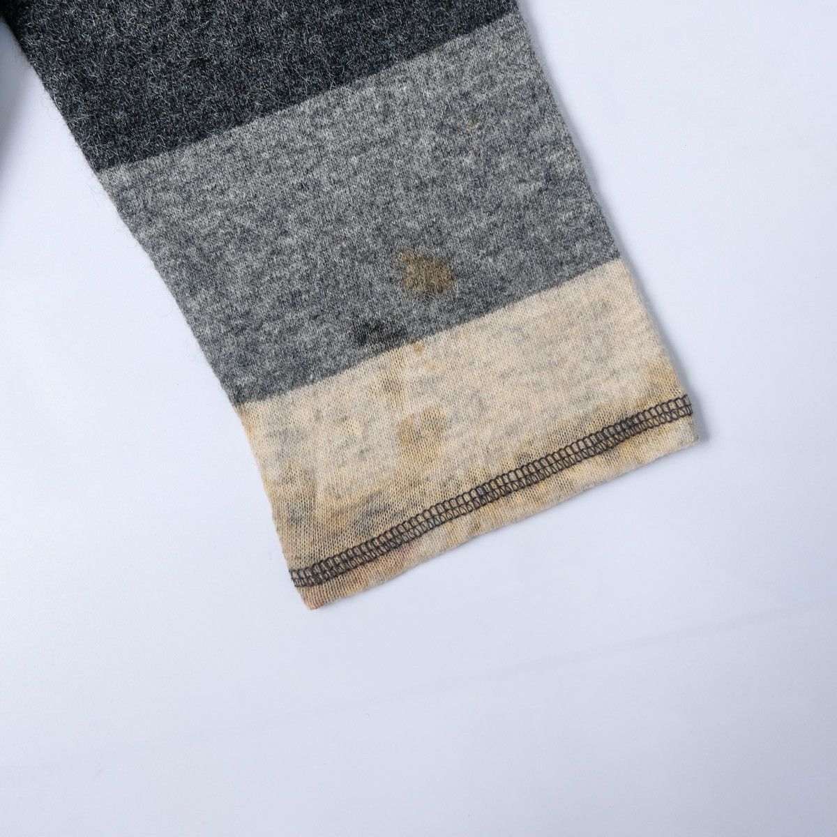 Issey Miyake Vintage 90s Hai sporting gear striped merino wool sweater Size US S / EU 44-46 / 1 - 5 Thumbnail
