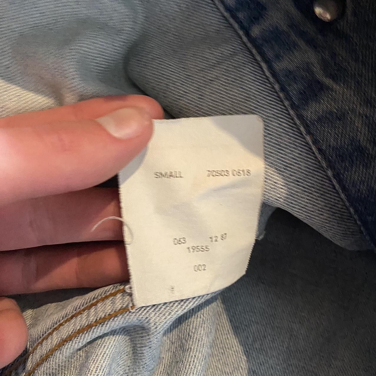Levi's Levi's denim jacket in blue, with some wear Size US S / EU 44-46 / 1 - 6 Thumbnail