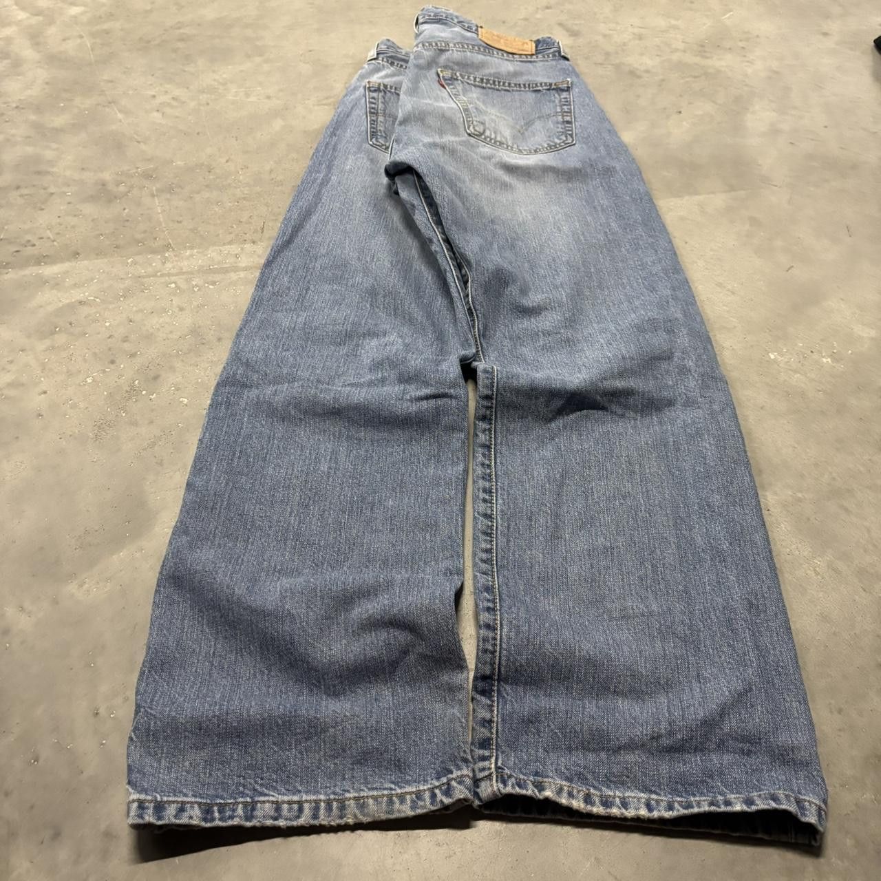 Levi's × Vintage Crazy Vintage Y2K/2000s Levis 501 Light Wash Essential Denim Jeans! Size US 34 / EU 50 - 4 Thumbnail