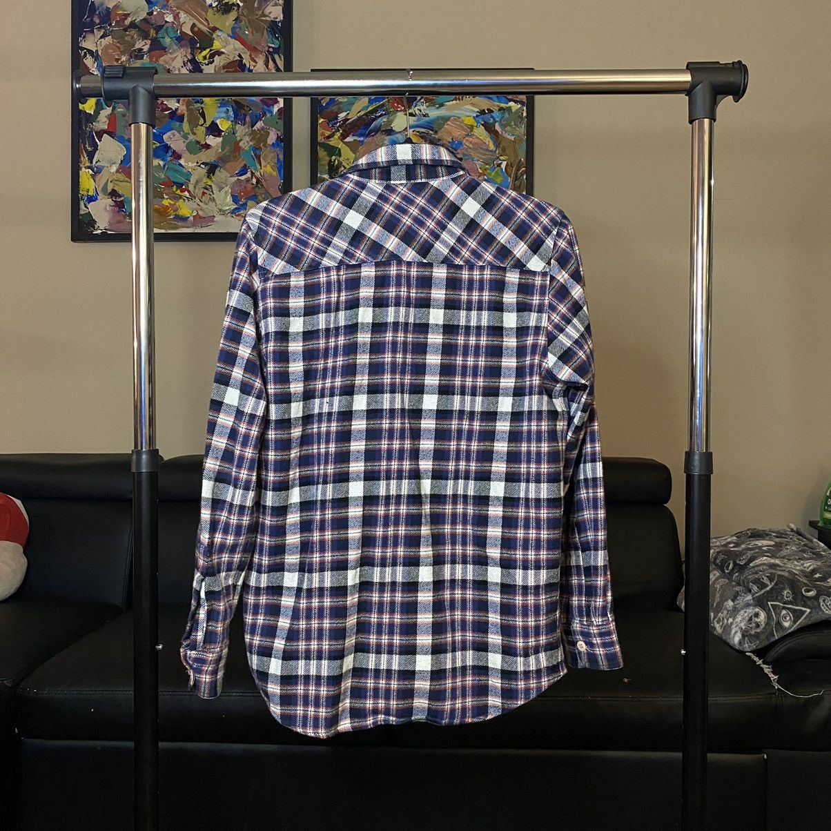 Stussy × Vintage STUSSY PLAID FLANNEL Size US S / EU 44-46 / 1 - 2 Thumbnail
