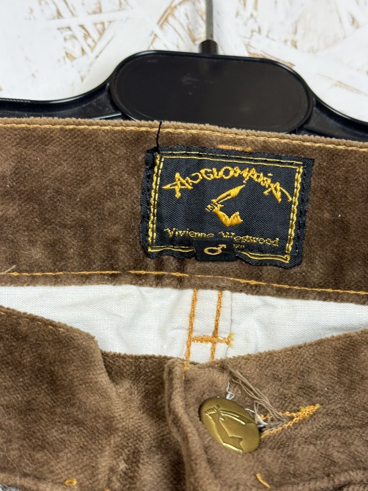 Vivienne Westwood Vivienne Westwood 1992 Anglomania Archive Velvet Jeans 31 Size US 31 - 9 Thumbnail