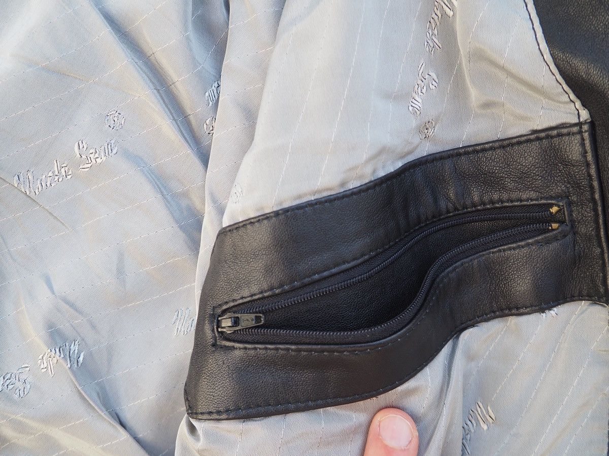 Other Uncle Sam vintage leather biker jacket, Dragon Collection Size US XL / EU 56 / 4 - 9 Thumbnail