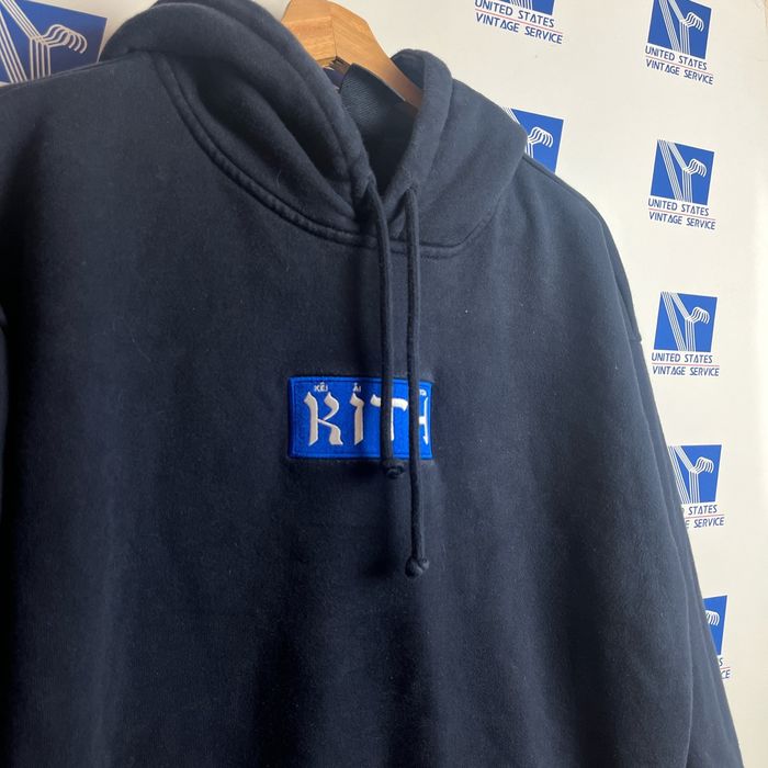 Kith Kith Hebrew Script Hoodie | Grailed