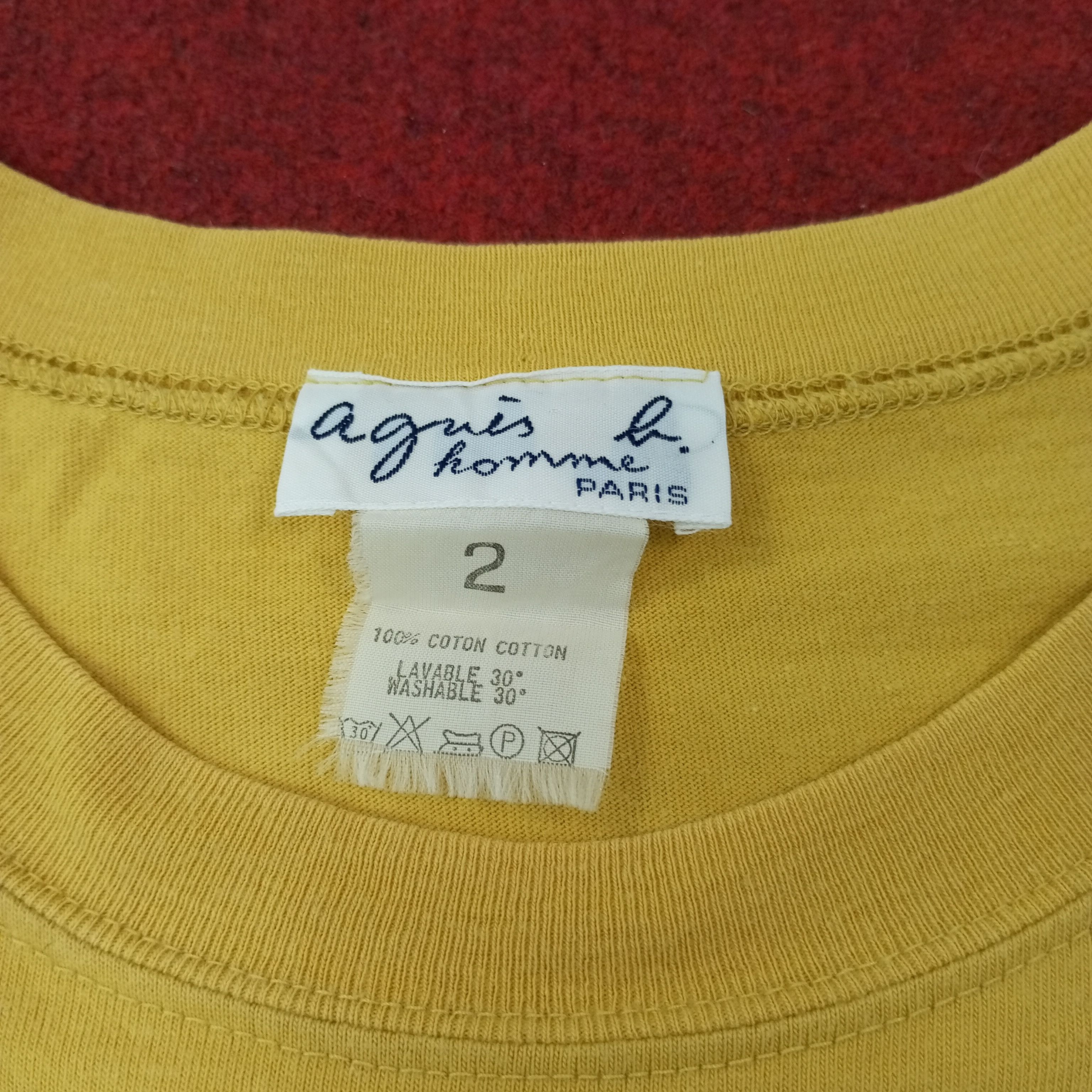 agnes b. Agnes B Streetwear Style Tshirt c239n49 Size US L / EU 52-54 / 3 - 4 Thumbnail