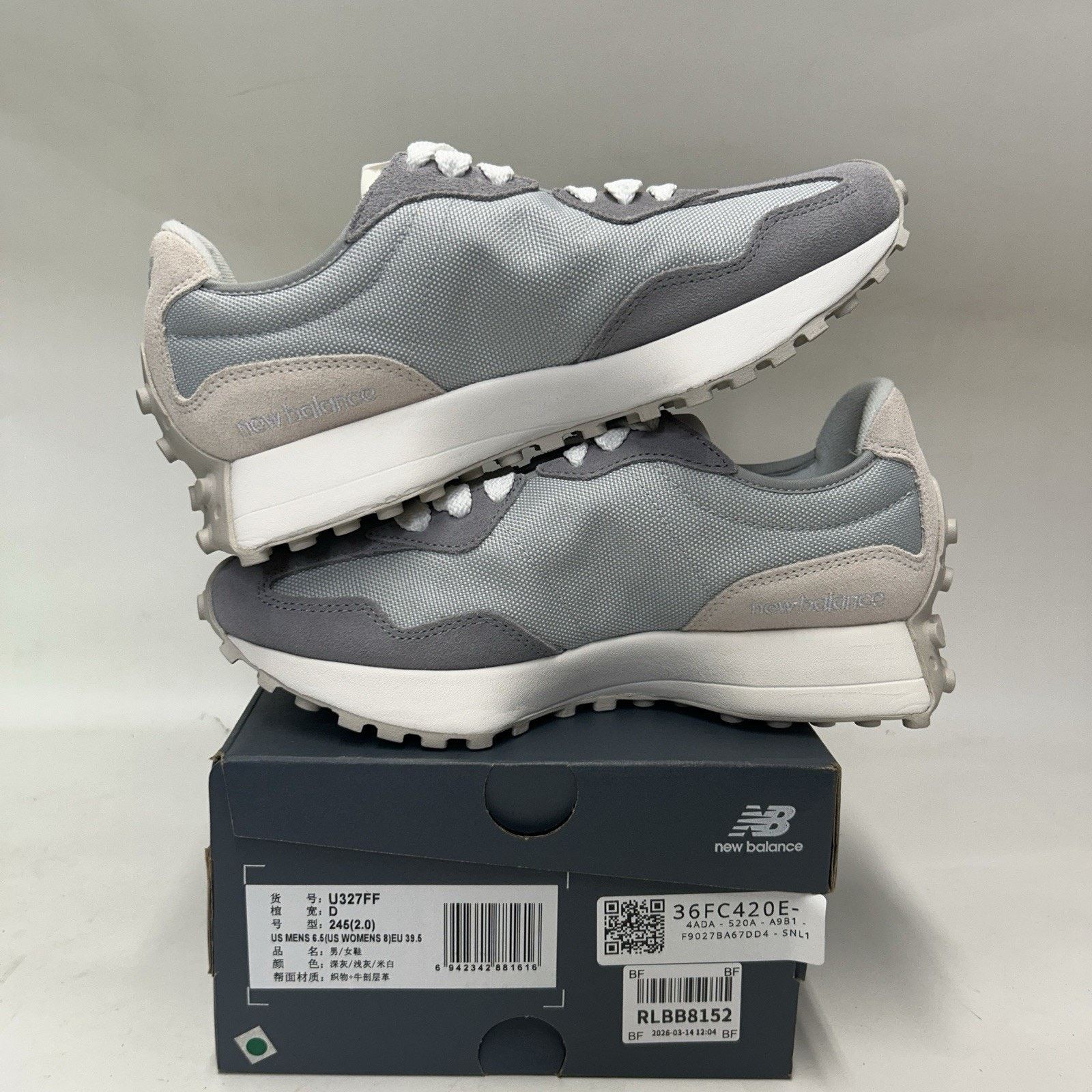 New Balance New Balance 327 “Brighton Grey Sea Salt” U327FF Size US 8 / IT 38 - 3 Thumbnail