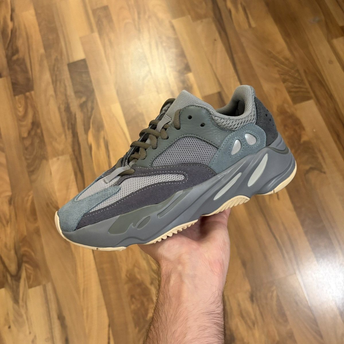 Adidas × Kanye West adidas Yeezy Boost 700 V1 Teal Blue Size US 6.5 / EU 39-40 - 2 Thumbnail