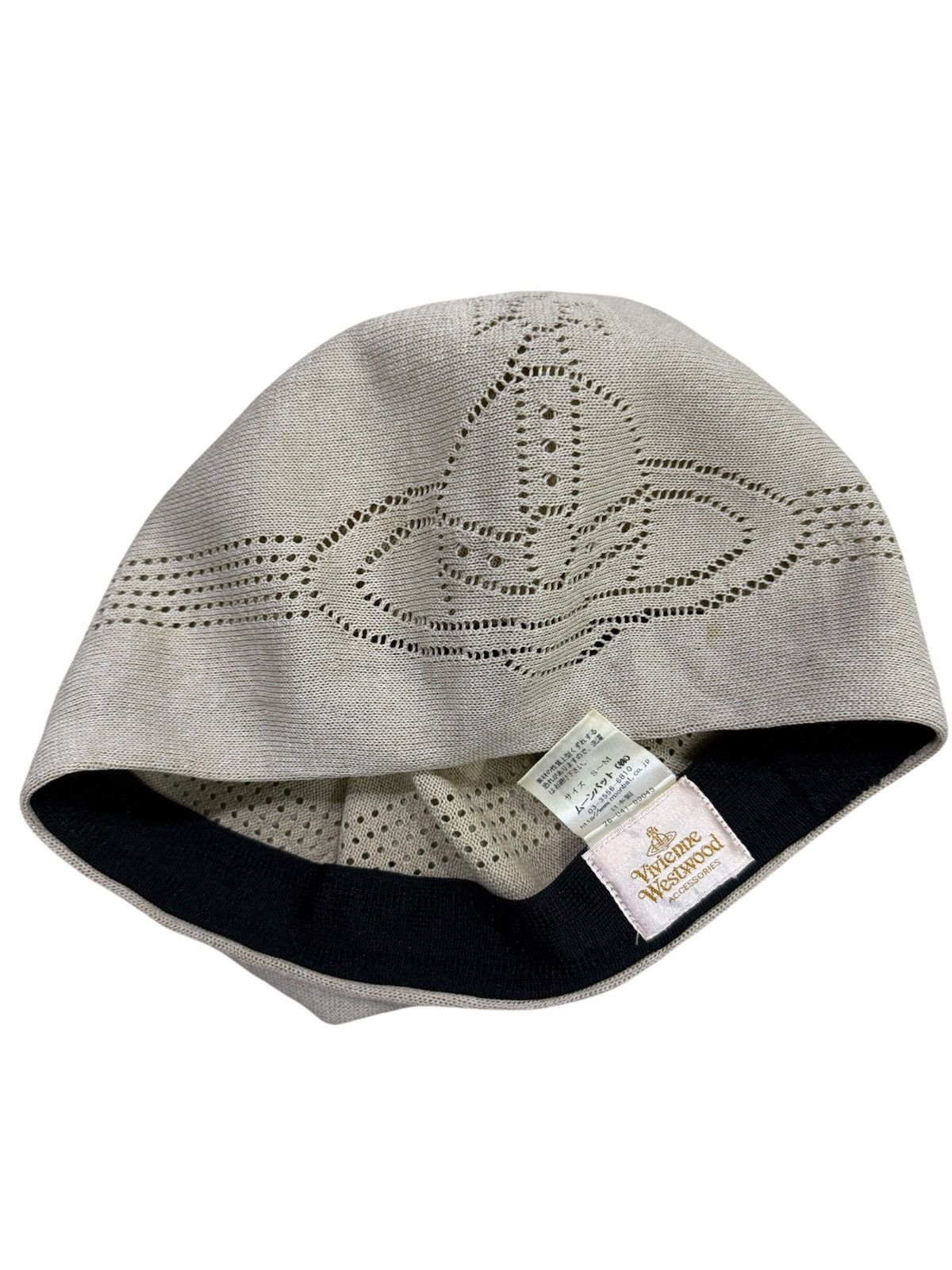 Vivienne Westwood Vintage Vivienne Westwood big logo beret hat Size ONE SIZE - 3 Thumbnail
