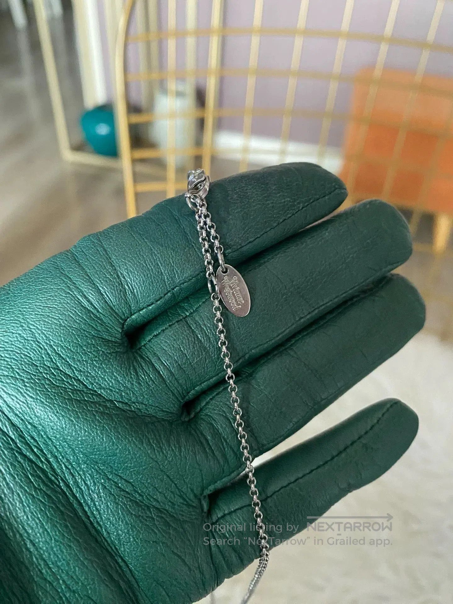 Vivienne Westwood Vivienne Westwood Silver Orb Necklace. Size ONE SIZE - 4 Thumbnail