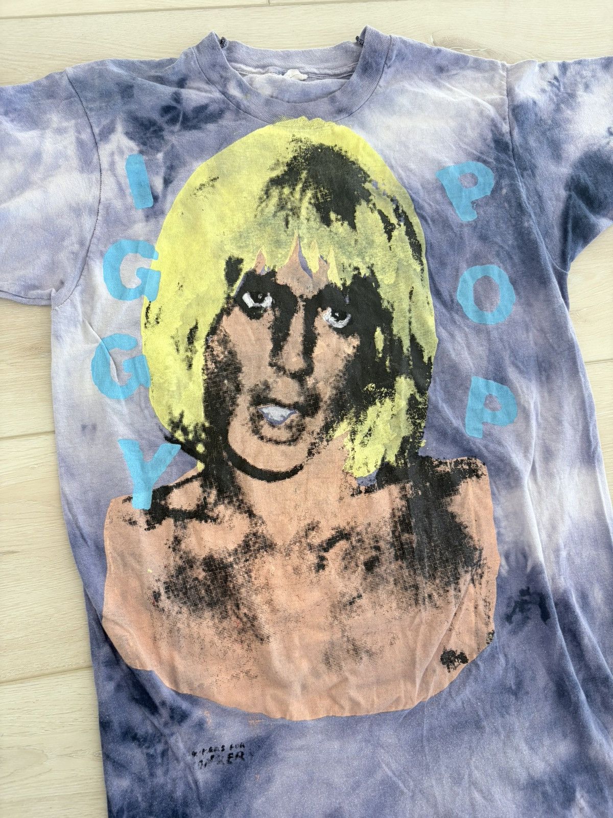 Vintage iggy pop hardcore star fan club tee Size US S / EU 44-46 / 1 - 2 Thumbnail
