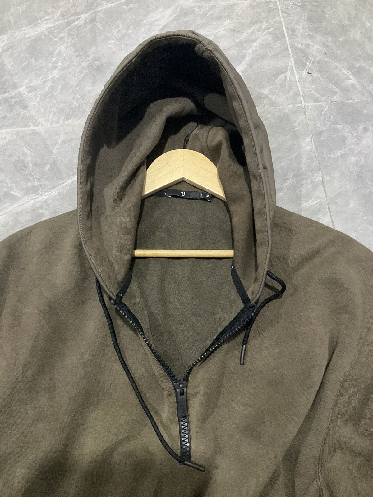 Jil Sander × Uniqlo Uniqlo x Jil Sander Half Zipper Hoodie Size US L / EU 52-54 / 3 - 5 Thumbnail
