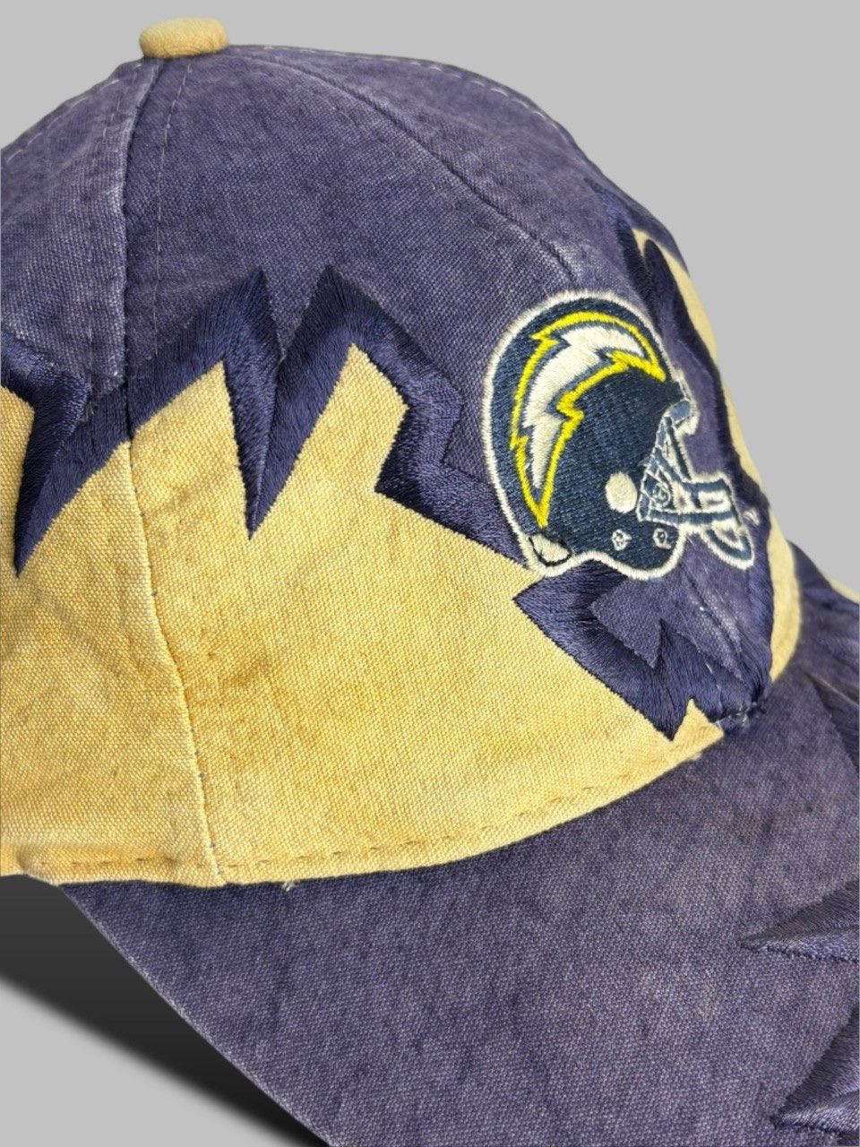Drew Pearson Vintage 90s San Diego Chargers Drew Pearson Jagged Edge Cap Size ONE SIZE - 8 Thumbnail