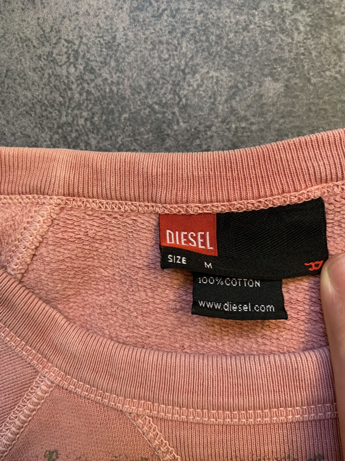 Diesel × Vintage Vintage Diesel y2k sweatshirt Size M / US 6-8 / IT 42-44 - 13 Thumbnail