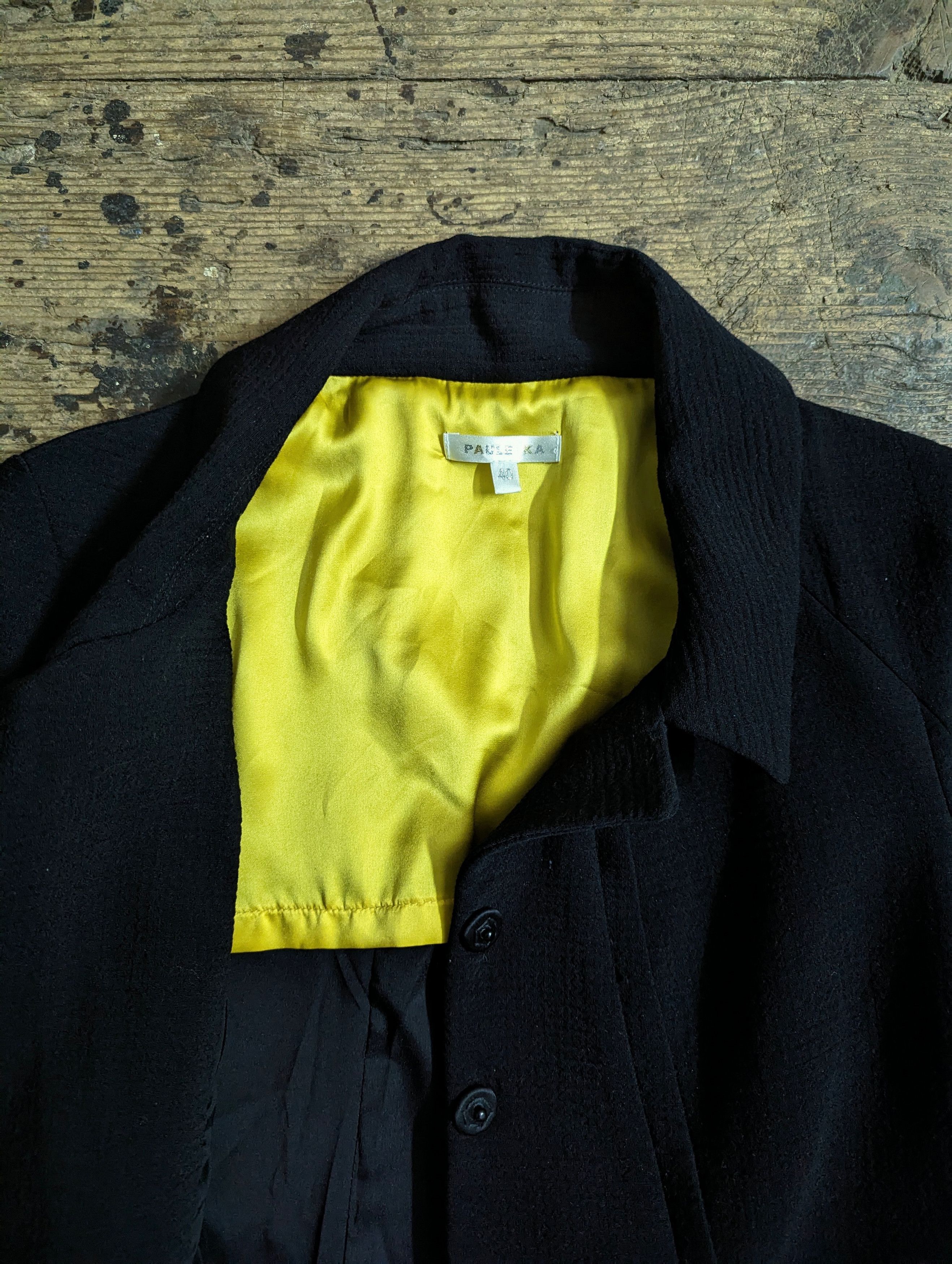 PAULE KA 00s Paule Ka Buckle Sleeve Wool Jacket Size M / US 6-8 / IT 42-44 - 4 Thumbnail