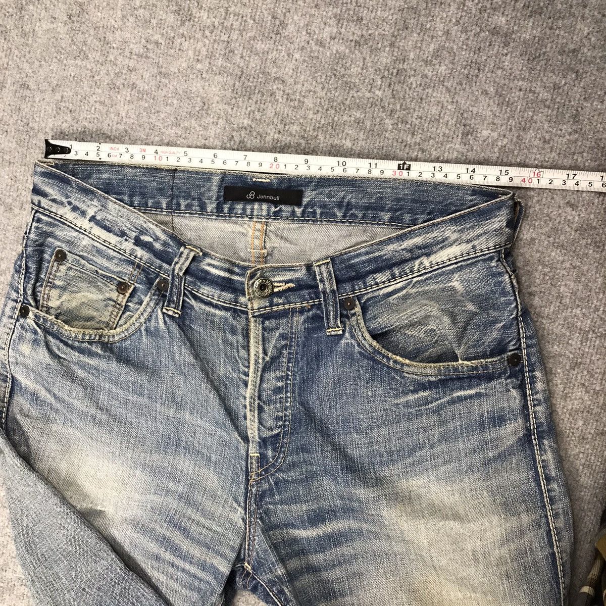 Japanese Brand × Johnbull JOHN BULL DISTRESSED DENIM RARE DENIM PANTS 145 Size US 30 / EU 46 - 15 Thumbnail