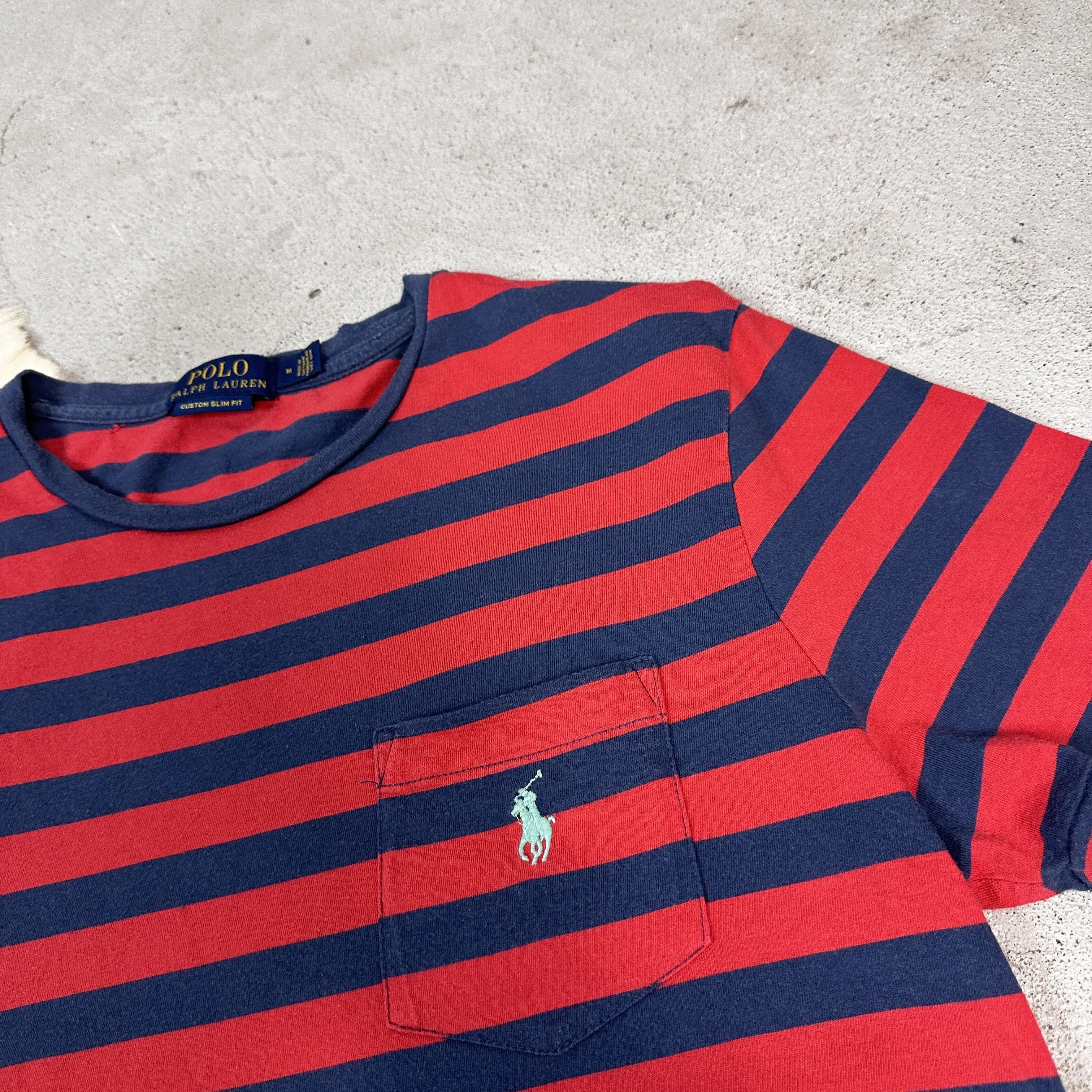 Polo Ralph Lauren × Vintage Polo Ralph Lauren Striped Shirt Size US M / EU 48-50 / 2 - 2 Thumbnail