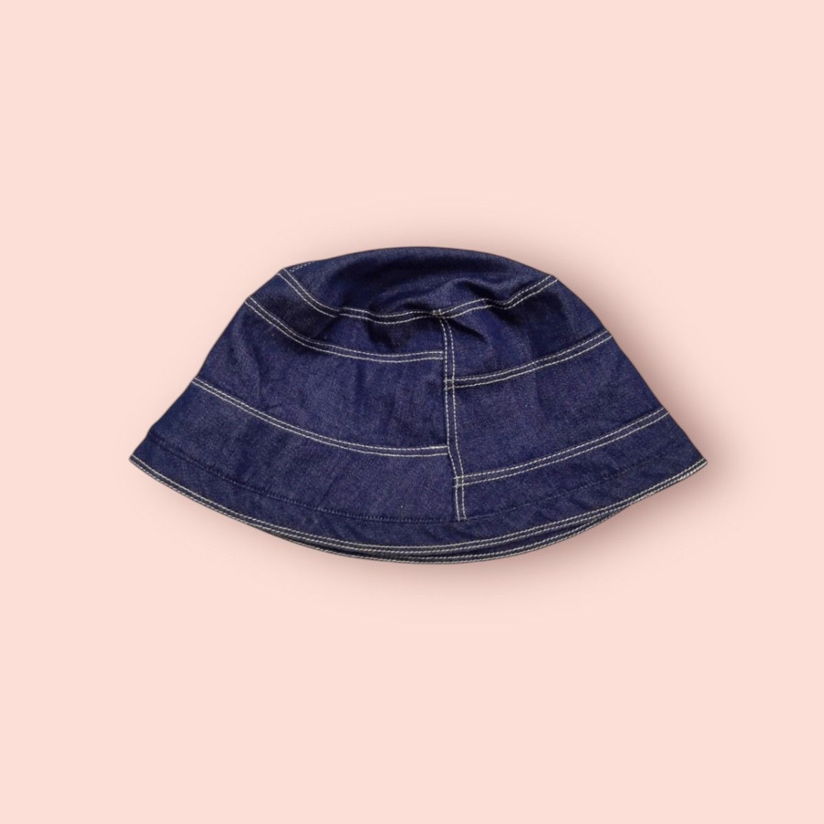 Japanese Brand × Vintage RARE VINTAGE JAPAN DENIM BUCKET HAT Size ONE SIZE - 9 Thumbnail