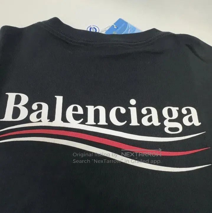 Balenciaga Balenciaga Casual Black Short Sleeve T. Size US XS / EU 42 / 0 - 9 Thumbnail