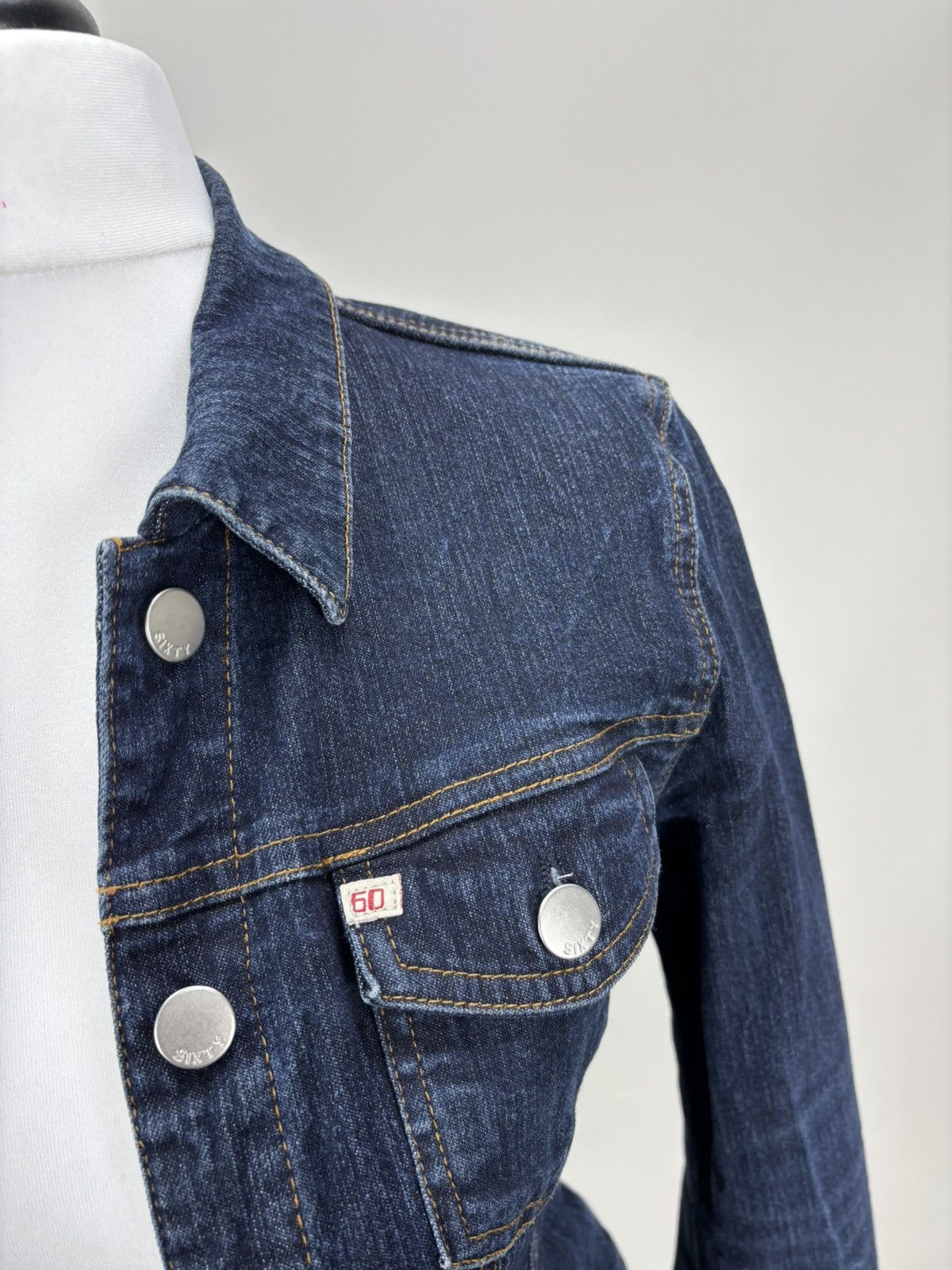 Miss Sixty Womens denim jacket Miss Sixty Size Small Color Blue Size XS / US 0-2 / IT 36-38 - 4 Thumbnail