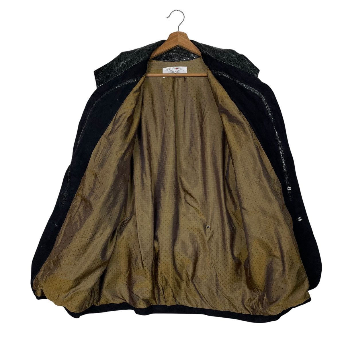 Other Les Etoiles Germany Design Leather Jacket Size L / US 10 / IT 46 - 11 Thumbnail