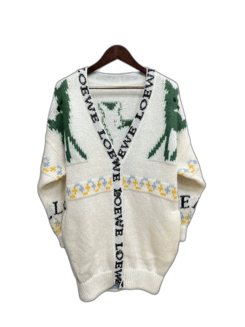 Loewe Loewe Cartoon Deer Cardigan Sweater-yf Size US XS / EU 42 / 0 - 1 Thumbnail