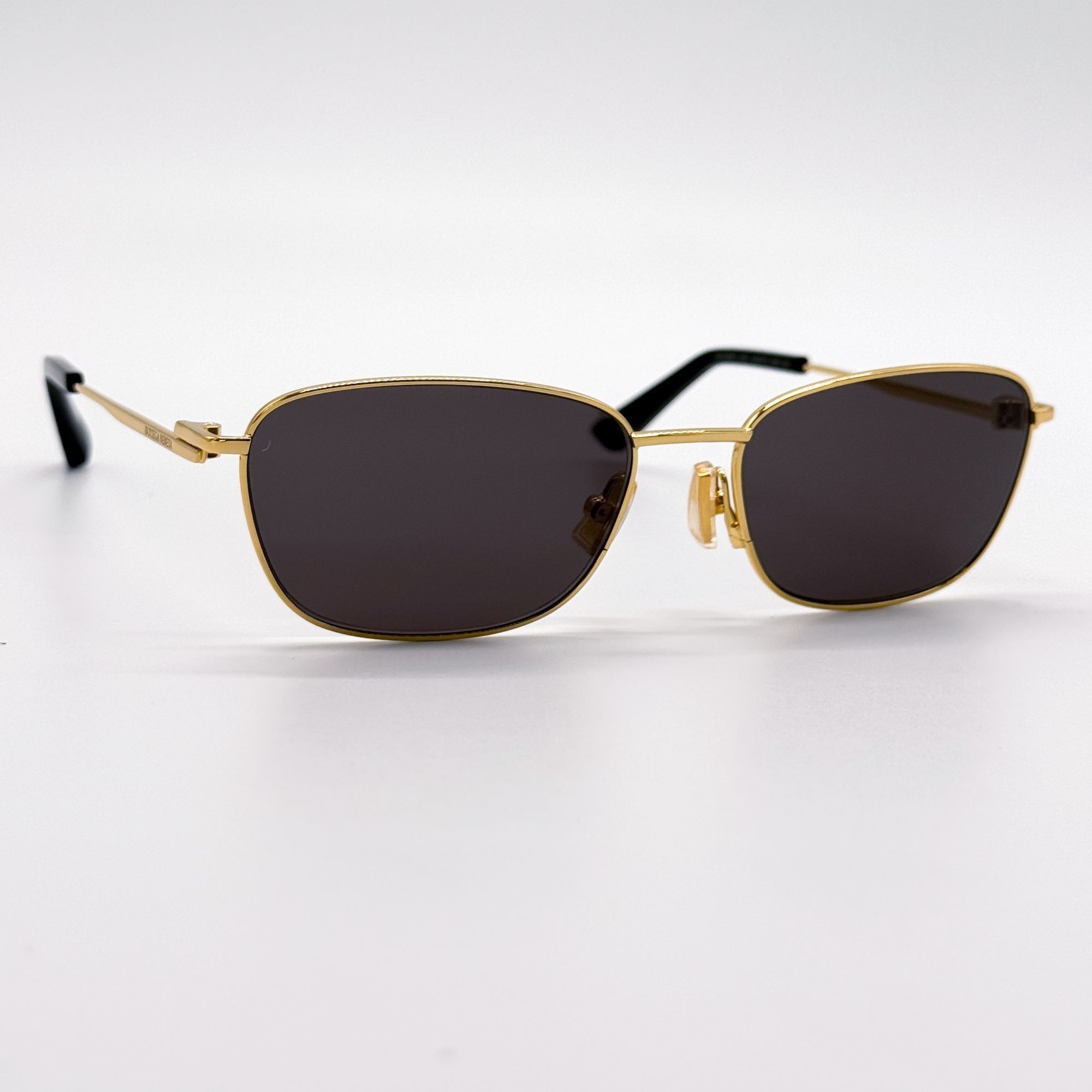Bottega Veneta NEW BOTTEGA VENETA SUNGLASSES BV1300S 001 WOMEN GOLD EYEWEAR Size ONE SIZE - 3 Thumbnail