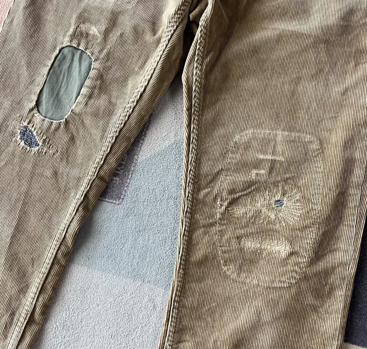 Ralph Lauren Ralph Lauren Patchwork Corduroy Pants K22 Size US 32 / EU 48 - 4 Thumbnail