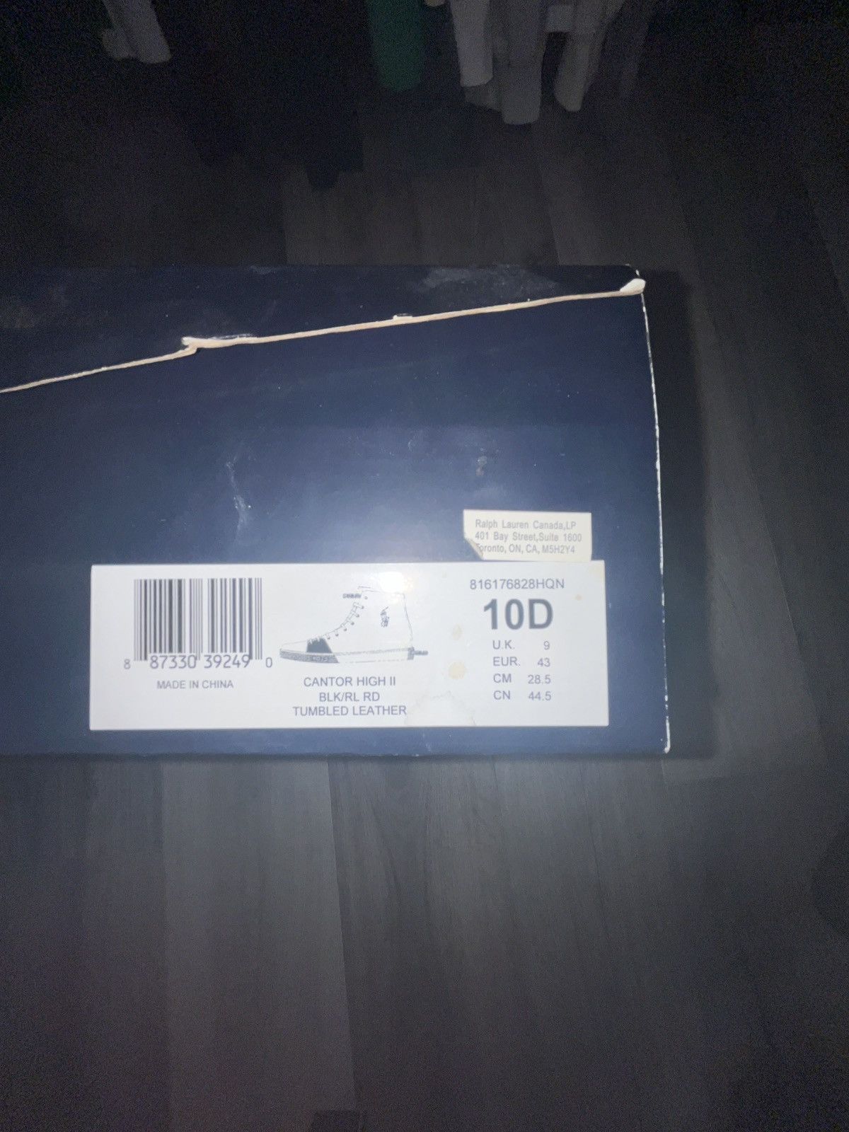 Polo Ralph Lauren Polo Ralph Lauren Cantor High II Tumbled Leather Shoes Size US 10 / EU 43 - 5 Thumbnail