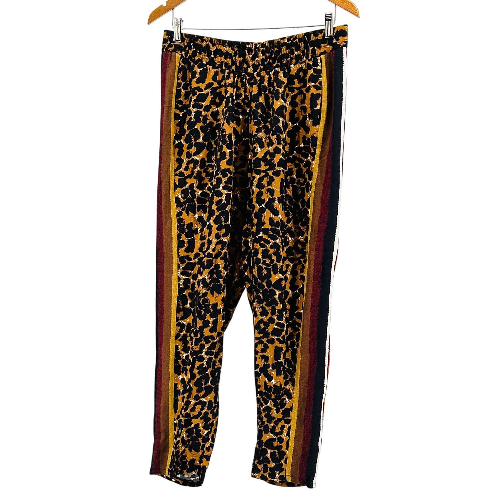 KOBI HALPERIN Kobi Halperin Aria Leopard Print Pants Size 34" / US 12 / IT 48 - 1 Thumbnail