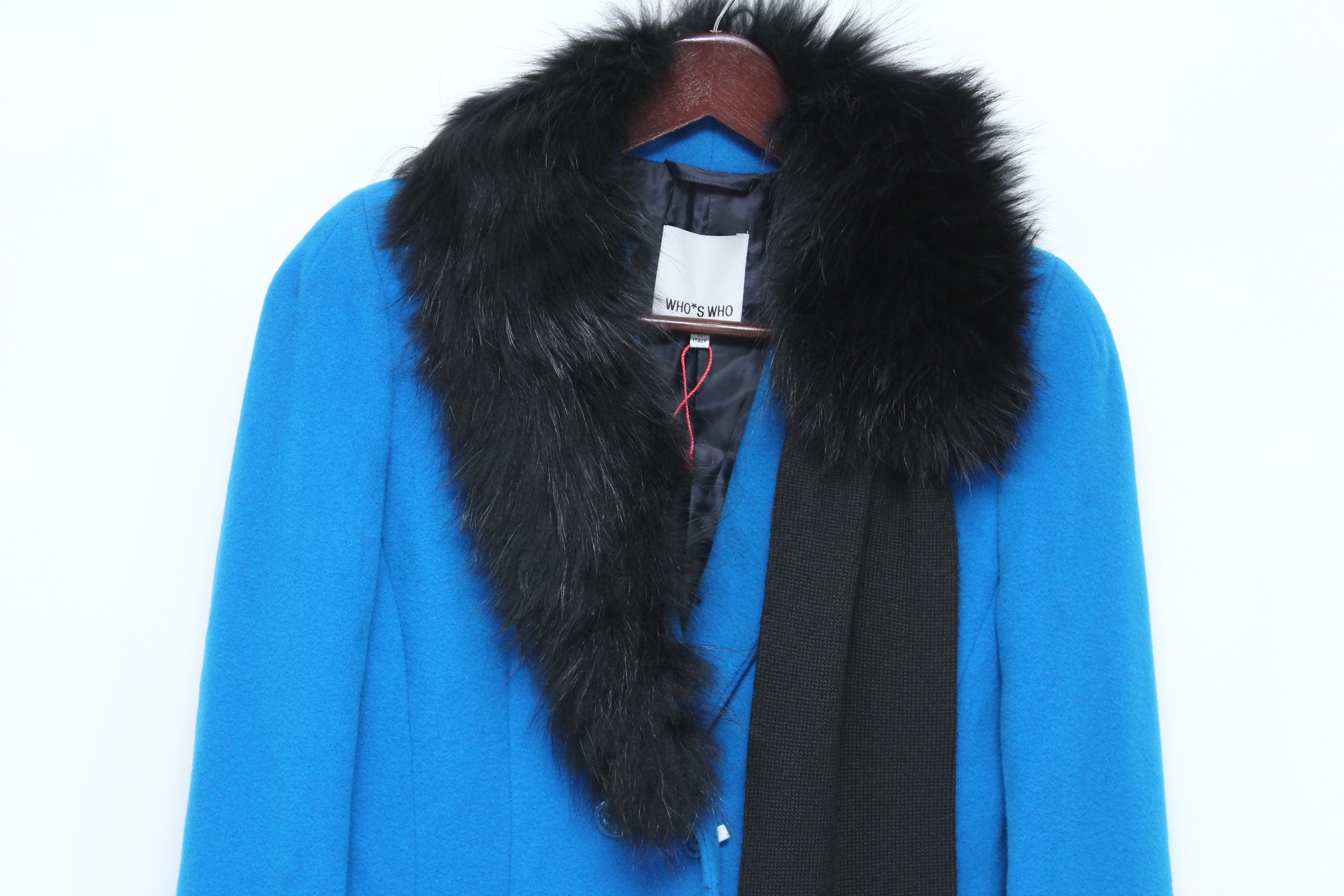 Other Who's Who Coat Wool Fur Womens Size 42 Hype Rare Size M / US 6-8 / IT 42-44 - 5 Thumbnail