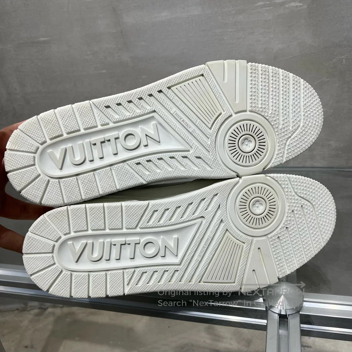 Louis Vuitton Louis Vuitton Trainer Pure White shoes Size US 10.5 / EU 43-44 - 7 Thumbnail