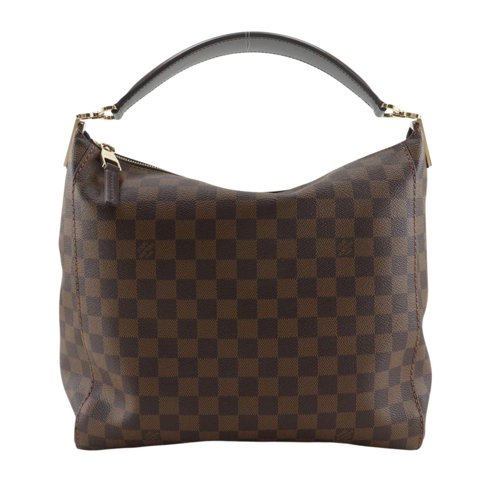 Louis Vuitton Louis Vuitton Portobello PM Shoulder Bag N41184 Damier Canvas 2014 Brown SP0174 A4 Women's Size ONE SIZE - 1 Thumbnail